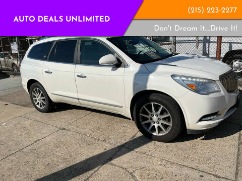 2015 Buick Enclave for sale at AUTO DEALS UNLIMITED in Philadelphia PA