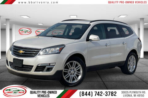 2014 Chevrolet Traverse for sale at Best Bet Auto in Livonia MI
