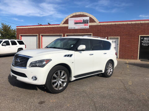 2014 Infiniti QX80 for sale at Family Auto Finance OKC LLC in Oklahoma City OK