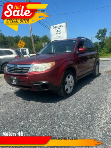 2009 Subaru Forester for sale at Motors 46 in Belvidere NJ