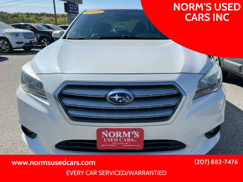 2015 Subaru Legacy for sale at NORM'S USED CARS INC in Wiscasset ME
