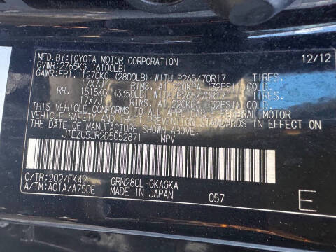 2013 Toyota 4Runner SR5