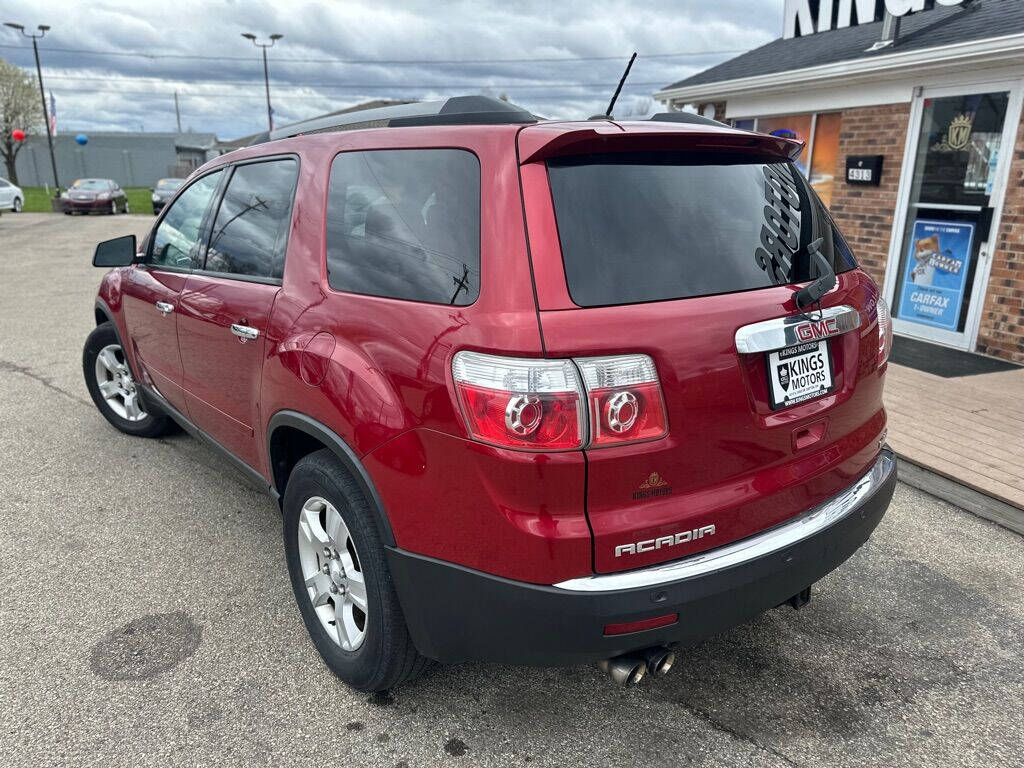 2012 GMC Acadia for sale at Kings Motors in Dayton, OH