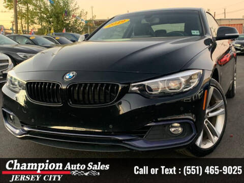 2019 BMW 4 Series for sale at CHAMPION AUTO SALES OF JERSEY CITY in Jersey City NJ