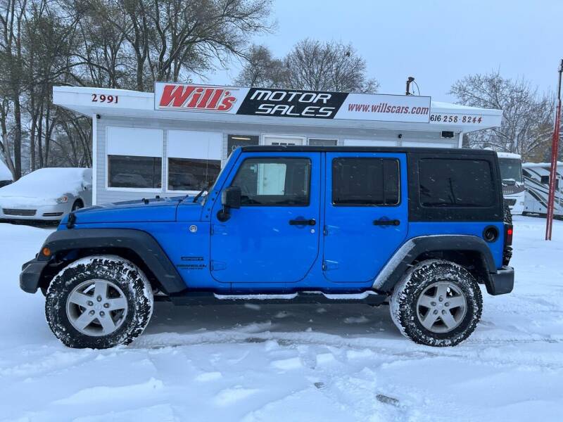 2015 Jeep Wrangler Unlimited for sale at Will's Motor Sales in Grandville MI
