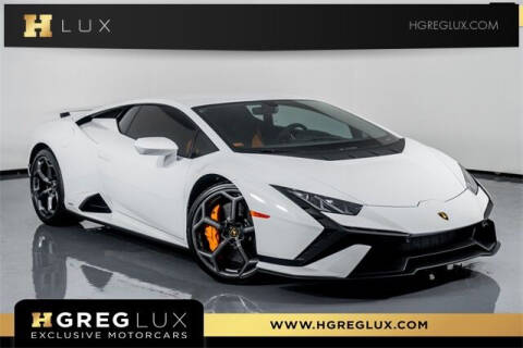 2023 Lamborghini Huracan for sale at HGREG LUX EXCLUSIVE MOTORCARS in Pompano Beach FL