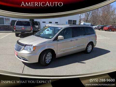 2016 Chrysler Town and Country for sale at AmericAuto in Des Moines IA