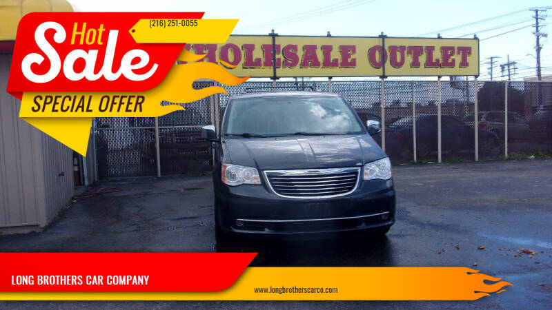 2012 Chrysler Town and Country for sale at LONG BROTHERS CAR COMPANY in Cleveland OH