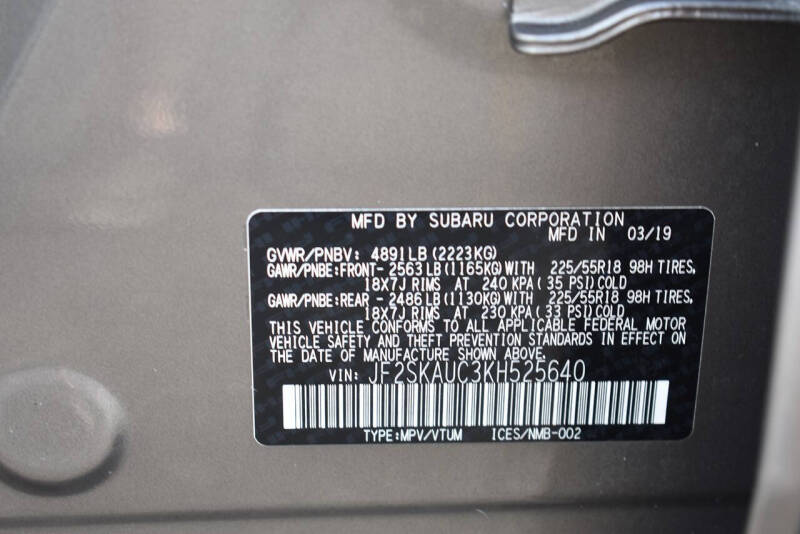 2019 Subaru Forester Limited