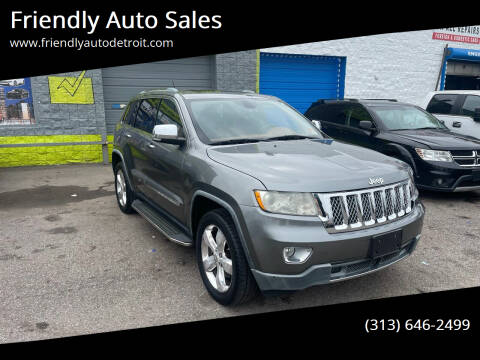 2011 Jeep Grand Cherokee for sale at Friendly Auto Sales in Detroit MI