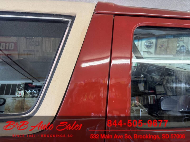 1986 Ford Bronco Eddie Bauer