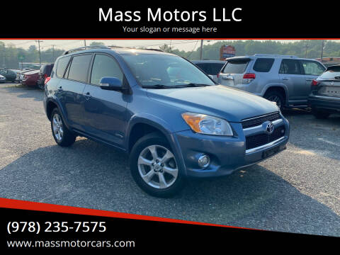 2012 Toyota RAV4 for sale at Mass Motors LLC in Worcester MA