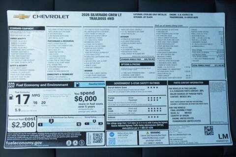 2026 Chevrolet Silverado 1500