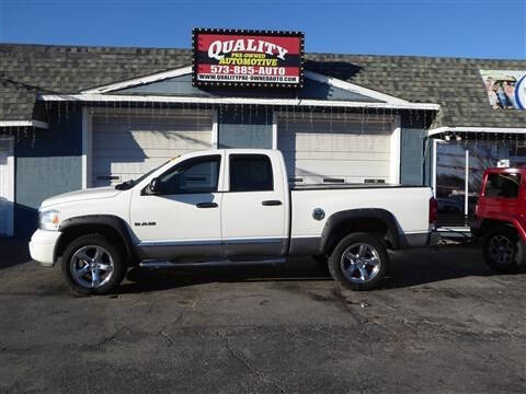 2008 Dodge Ram 1500 for sale at Quality Pre-Owned Automotive in Cuba MO