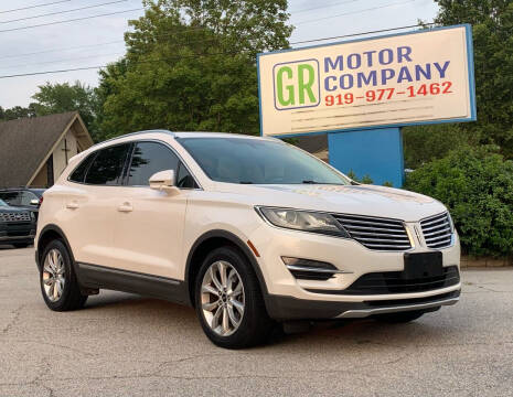 2015 Lincoln MKC for sale at GR Motor Company in Garner NC