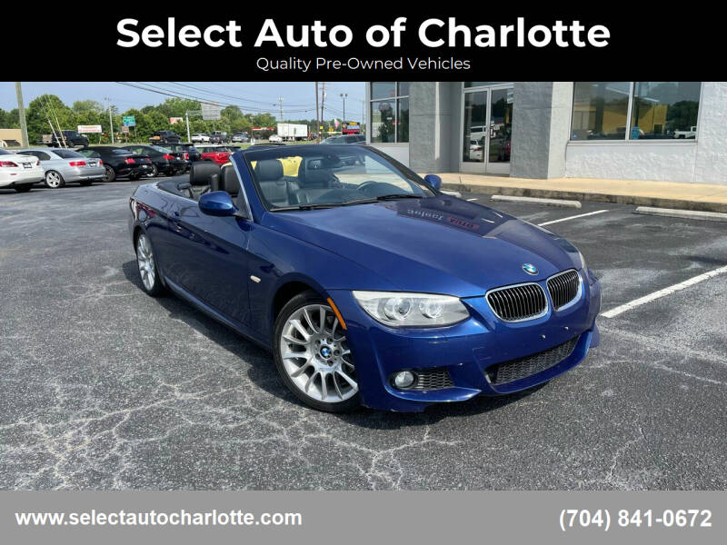 2012 BMW 3 Series for sale at Select Auto of Charlotte in Matthews NC