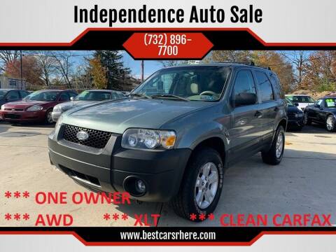2005 Ford Escape for sale at Independence Auto Sale in Bordentown NJ