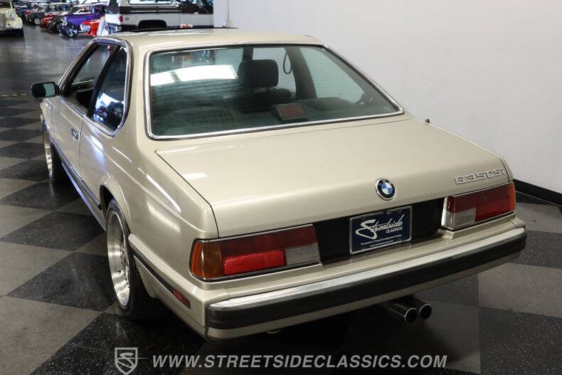 1989 BMW 6 Series 635CSi
