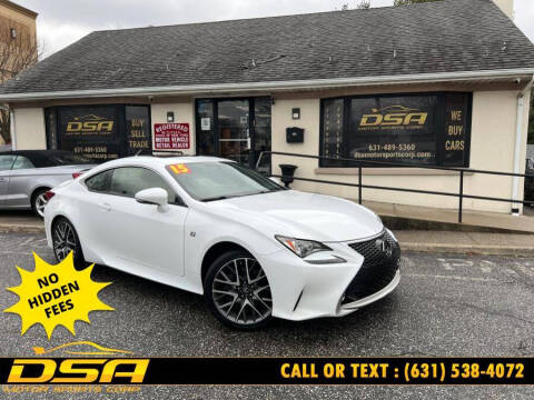 2015 Lexus RC 350 for sale at DSA Motor Sports Corp in Commack NY