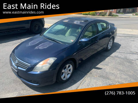 2008 Nissan Altima for sale at East Main Rides in Marion VA