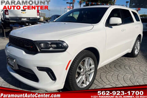 2021 Dodge Durango for sale at PARAMOUNT AUTO CENTER in Downey CA