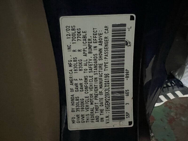 2003 Honda Civic EX