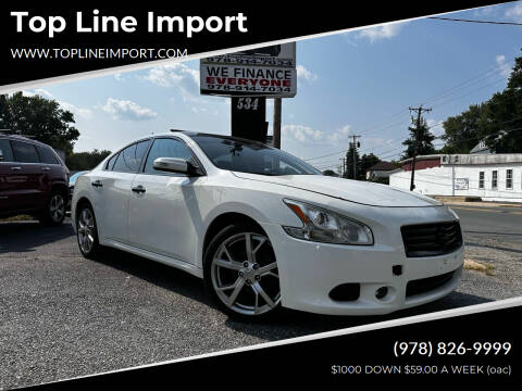 2014 Nissan Maxima for sale at Top Line Import of Methuen in Methuen MA