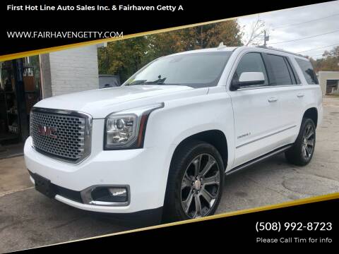2016 GMC Yukon for sale at First Hot Line Auto Sales Inc. & Fairhaven Getty in Fairhaven MA
