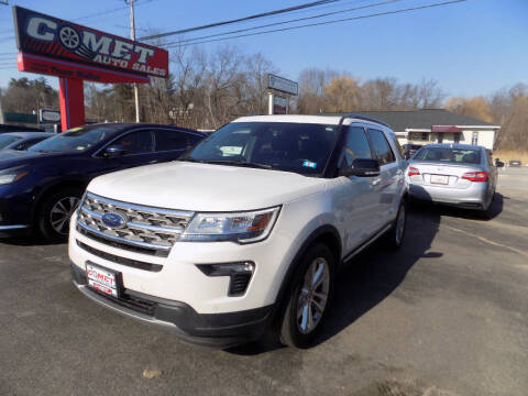 2018 Ford Explorer for sale at Comet Auto Sales in Manchester NH