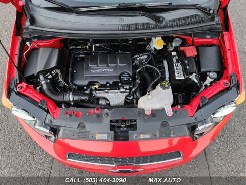 2016 Chevrolet Sonic RS Manual