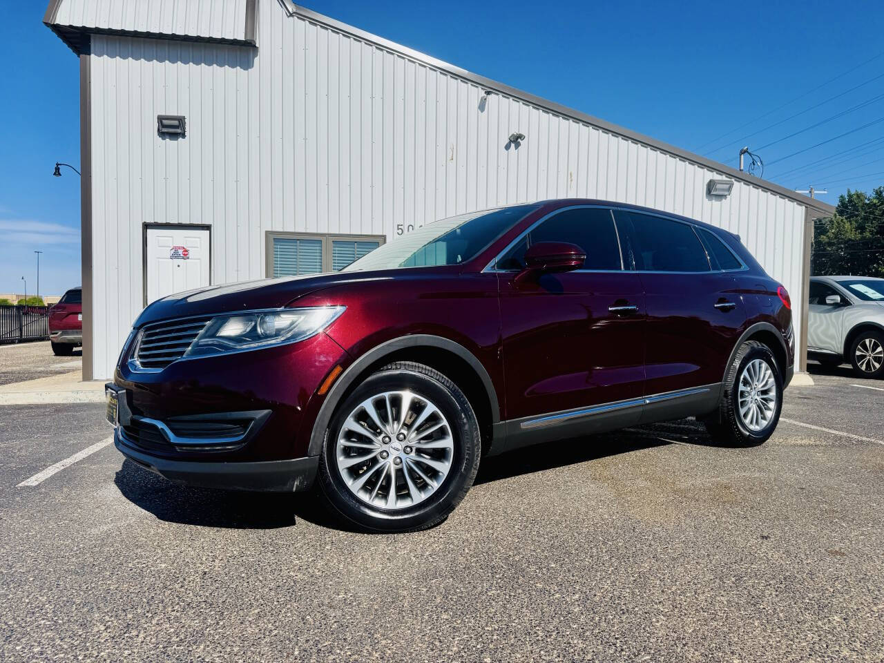 Red 2017 Lincoln MKX Select Select 4dr SUV 1