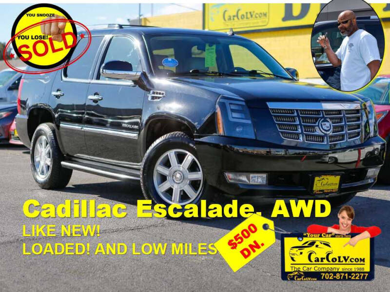 2010 Cadillac Escalade for sale at The Car Company in Las Vegas NV