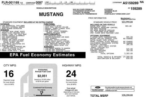 2010 Ford Mustang V6 Premium