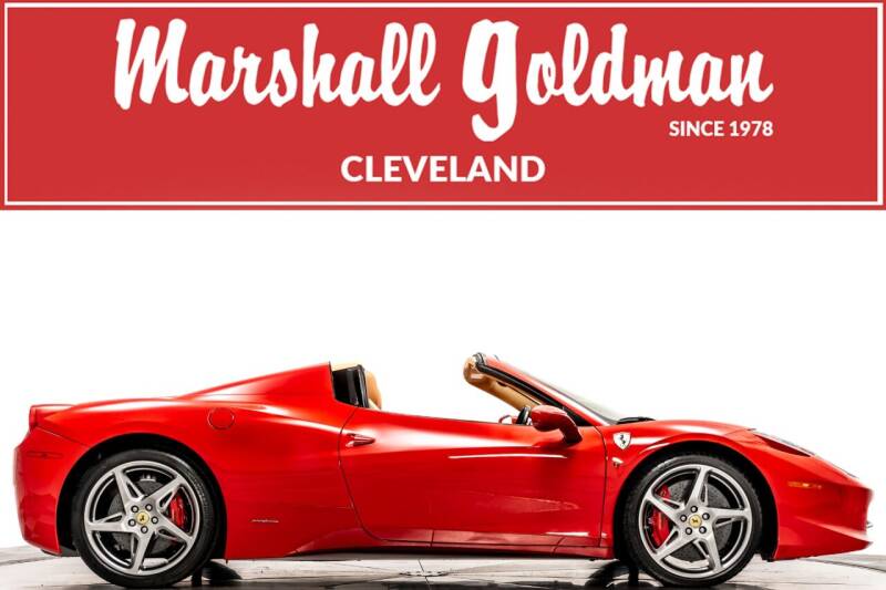 2012 Ferrari 458 Spider for sale in Cleveland, OH