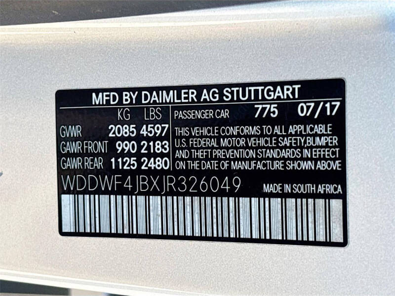 2018 Mercedes-Benz C-Class C 300