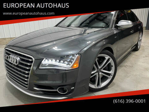 2014 Audi S8 for sale at EUROPEAN AUTOHAUS in Holland MI