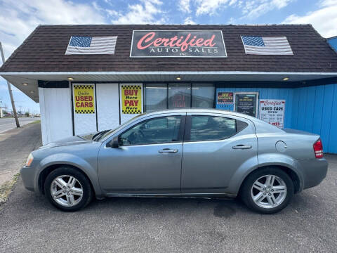 2008 Dodge Avenger for sale at Certified Auto Sales, Inc in Lorain OH