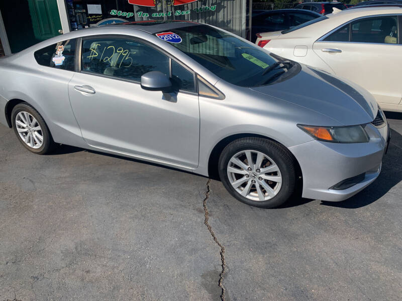 2012 Honda Civic for sale at CAR CORNER RETAIL SALES in Manchester CT