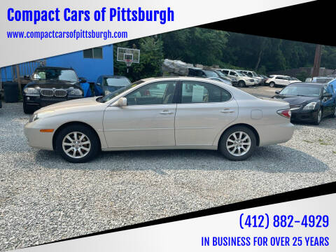 2002 Lexus ES 300 for sale at Compact Cars of Pittsburgh in Pittsburgh PA