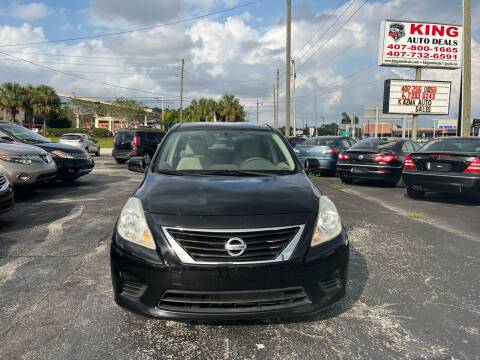 2012 Nissan Versa for sale at King Auto Deals in Longwood FL