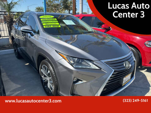 2016 Lexus RX 350 for sale at Lucas Auto Center 3 in South Gate CA