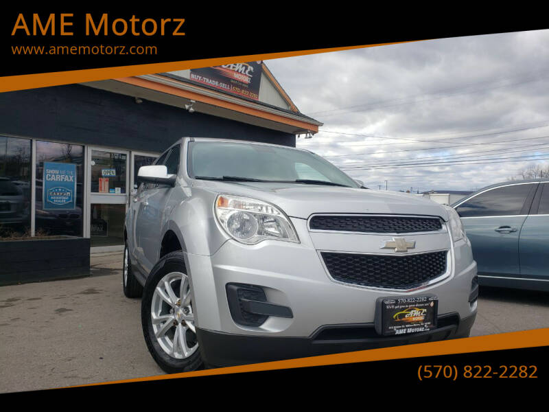 2012 Chevrolet Equinox for sale at AME Motorz in Wilkes Barre PA