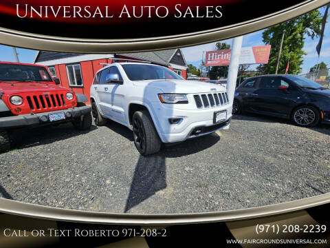 2014 Jeep Grand Cherokee for sale at Universal Auto Sales in Salem OR