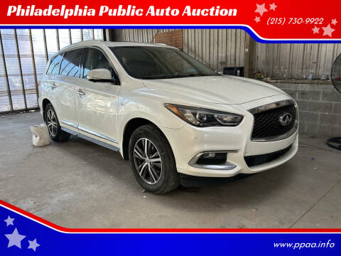 2017 Infiniti QX60 for sale at Philadelphia Public Auto Auction in Philadelphia PA