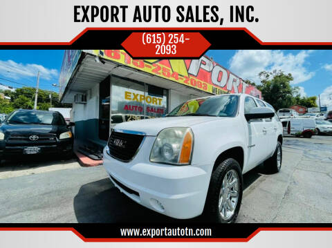 2009 GMC Yukon for sale at EXPORT AUTO SALES, INC. in Nashville TN