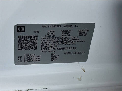 2022 GMC Sierra 2500HD