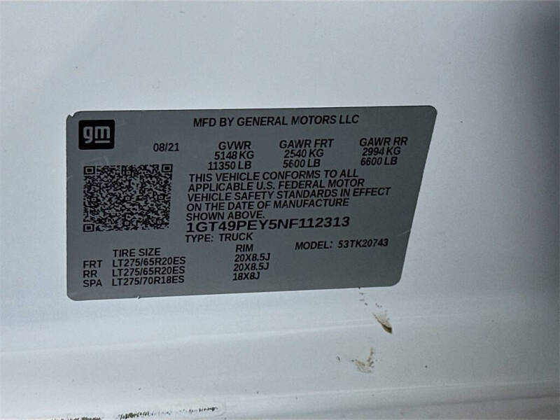 2022 GMC Sierra 2500HD