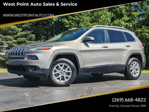 2017 Jeep Cherokee for sale at West Point Auto Sales & Service in Mattawan MI