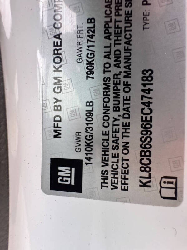 2014 Chevrolet Spark LS CVT