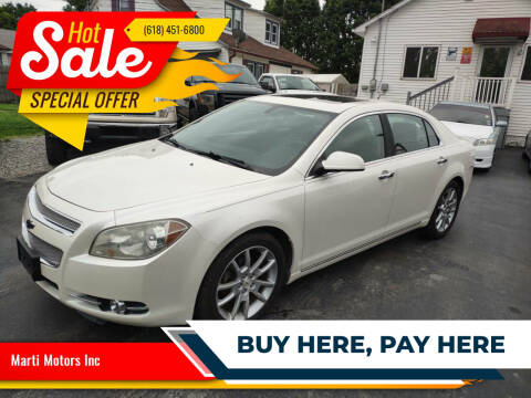 2011 Chevrolet Malibu for sale at Marti Motors Inc in Madison IL